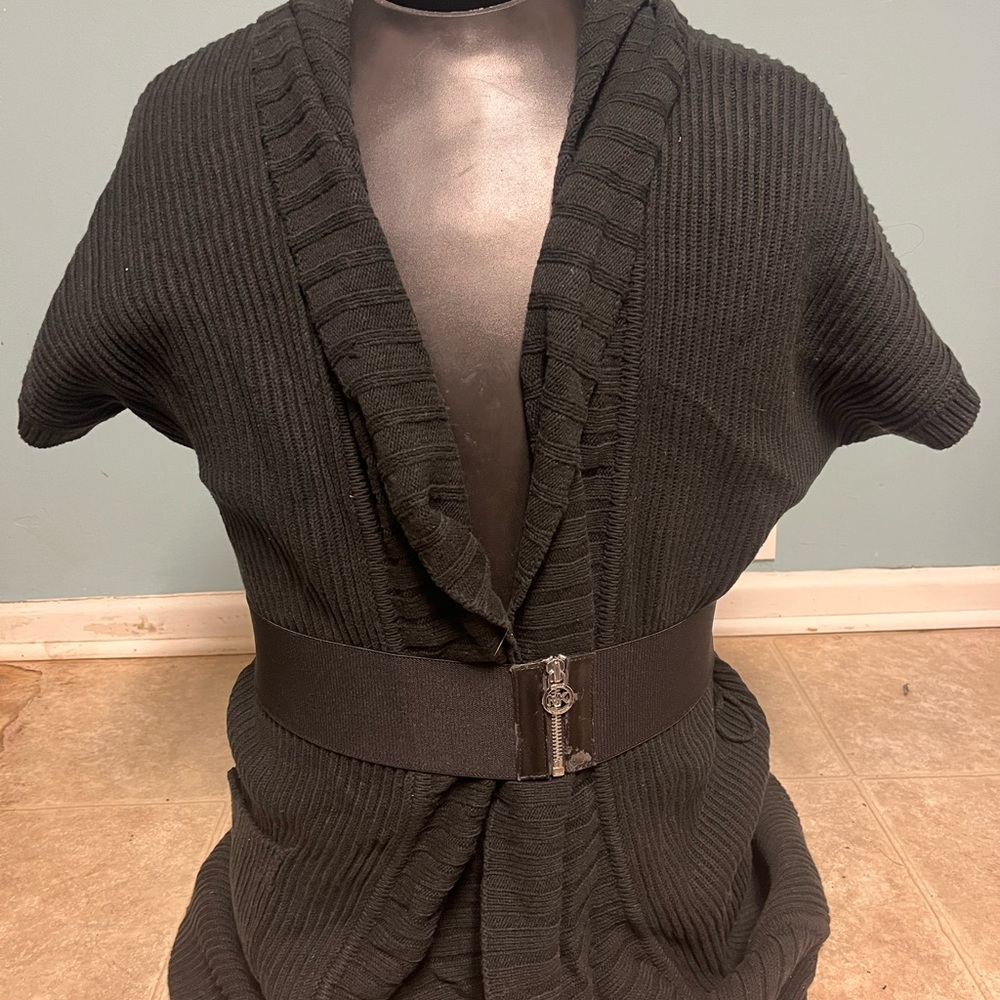 Michael Kors Black Knit Cardigan